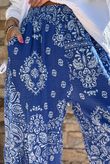 Hush Pillow Cotton Bandana B Classic Barrel Pant Malibu Blue